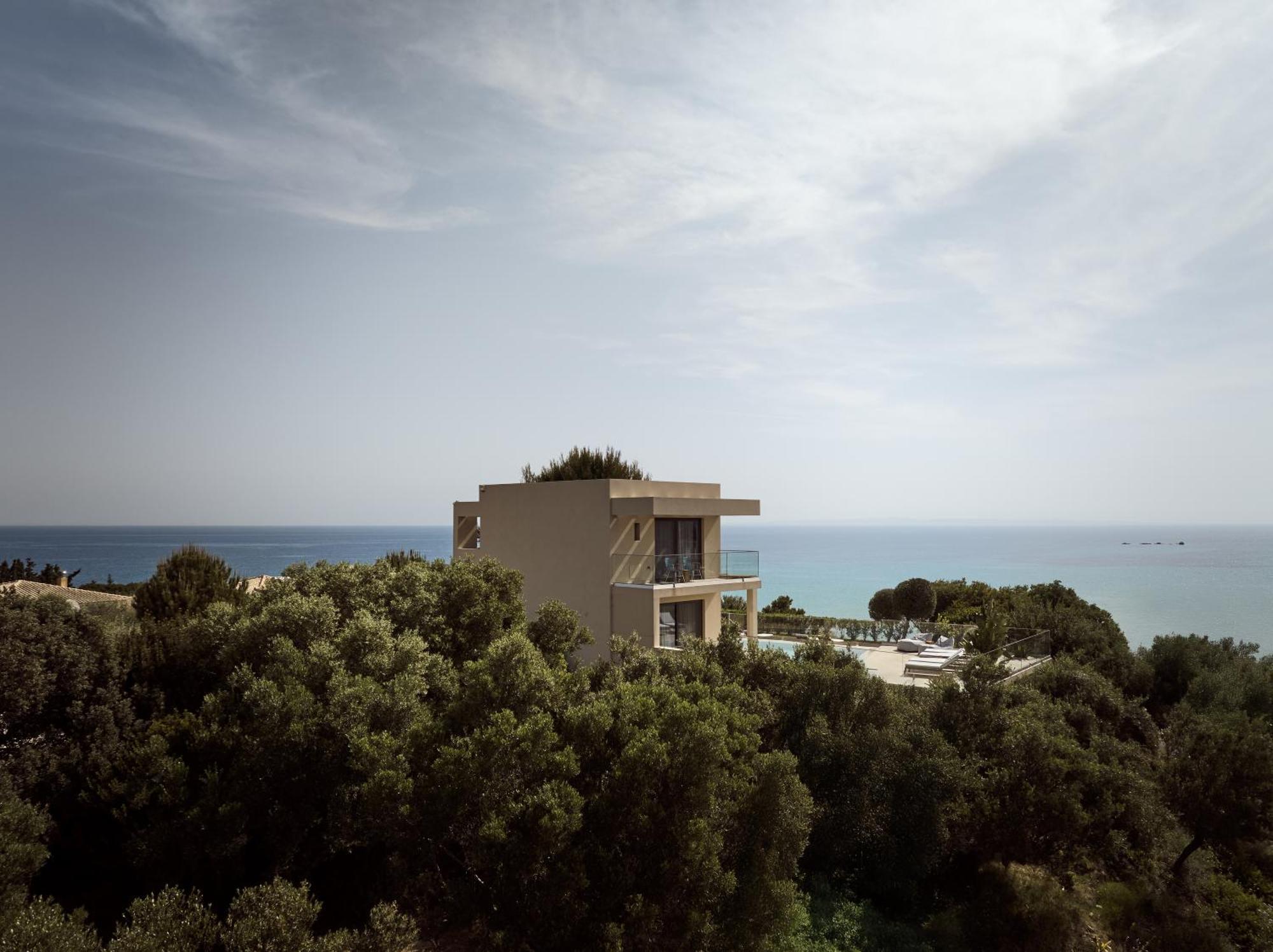Uparati Villa - Hilltop Sea View Retreat Tsilivi  Ngoại thất bức ảnh